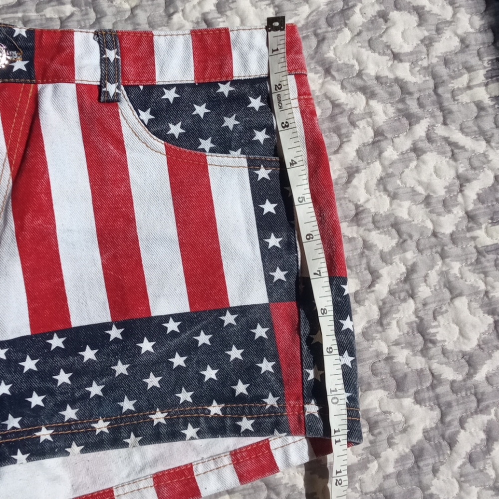 America Patriotic shorts. Like brand new! ❣️😍 - Picture 7 of 8